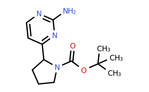 1197850-17-1 | Tert-butyl 2-(2-aminopyrimidin-4-yl)pyrrolidine-1-carboxylate
