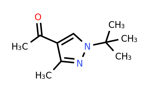 1-(1-(Tert-butyl)-3-methyl-1h-pyrazol-4-yl)ethan-1-one
