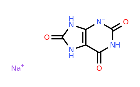 1198-77-2 | Sodium 2,6,8-trioxo-1,2,6,7,8,9-hexahydropurin-3-ide
