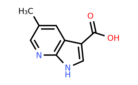 5-Methyl-1H-pyrrolo[2,3-b]pyridine-3-carboxylic acid