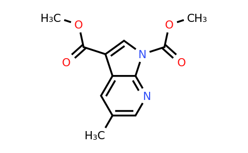 1198106-53-4 | Dimethyl 5-methyl-1H-pyrrolo[2,3-b]pyridine-1,3-dicarboxylate
