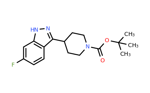 1198284-41-1 | tert-Butyl 4-(6-fluoro-1H-indazol-3-yl)piperidine-1-carboxylate