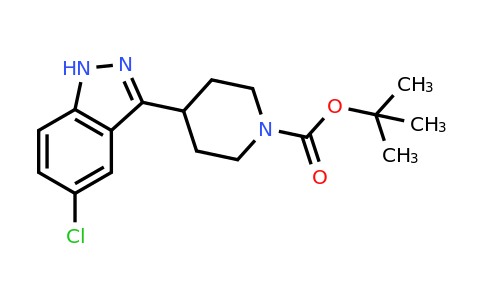 1198284-74-0 | tert-Butyl 4-(5-chloro-1H-indazol-3-yl)piperidine-1-carboxylate