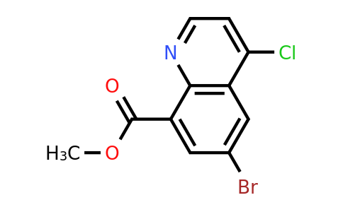 1198569-38-8 | Methyl 6-bromo-4-chloroquinoline-8-carboxylate
