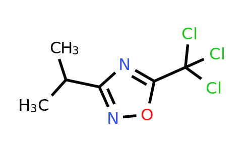 3-Isopropyl-5-(trichloromethyl)-1,2,4-oxadiazole