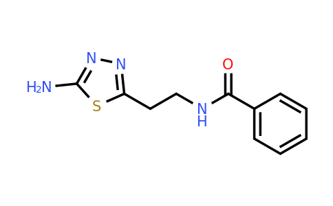 1199215-56-9 | N-(2-(5-amino-1,3,4-thiadiazol-2-yl)ethyl)benzamide