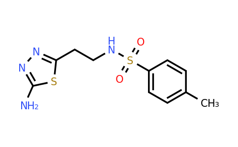 1199215-79-6 | N-(2-(5-amino-1,3,4-thiadiazol-2-yl)ethyl)-4-methylbenzenesulfonamide