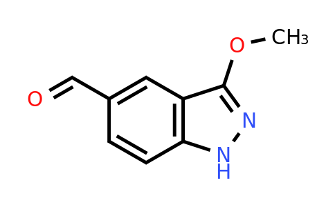 1199256-13-7 | 3-Methoxy-1H-indazole-5-carbaldehyde