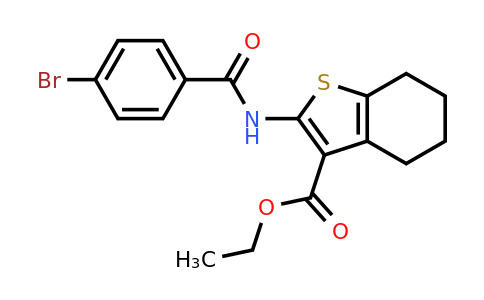 119934-21-3 | Ethyl 2-(4-bromobenzamido)-4,5,6,7-tetrahydrobenzo[b]thiophene-3-carboxylate