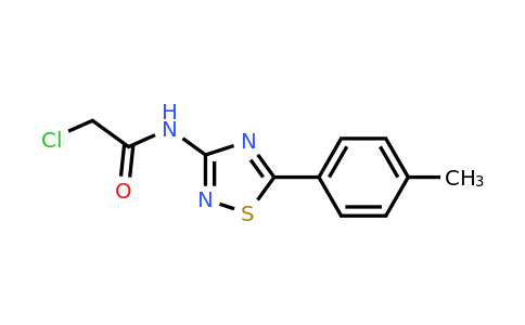 1199589-54-2 | 2-Chloro-N-(5-(p-tolyl)-1,2,4-thiadiazol-3-yl)acetamide