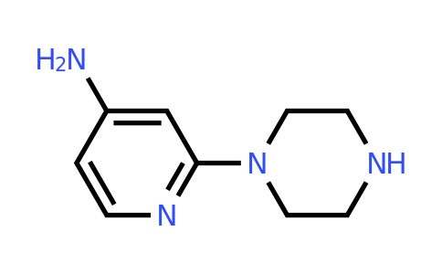 2-(Piperazin-1-yl)pyridin-4-amine
