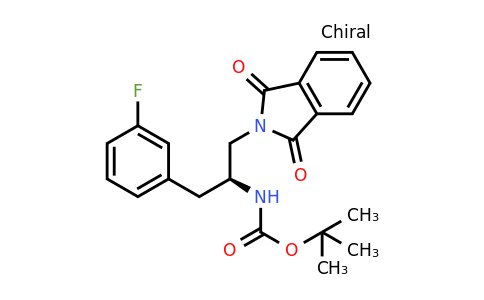 1201923-48-9 | 1,1-Dimethylethyl [(1S)-2-(1,3-dioxo-1,3-dihydro-2H-isoindol-2-yl)-1-[(3-fluorophenyl)methyl]ethyl]carbamate