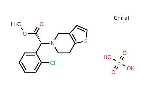 120202-71-3 | (R)-Methyl 2-(2-chlorophenyl)-2-(6,7-dihydrothieno[3,2-c]pyridin-5(4H)-yl)acetate sulfate