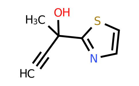 1202769-68-3 | 2-(Thiazol-2-yl)but-3-yn-2-ol