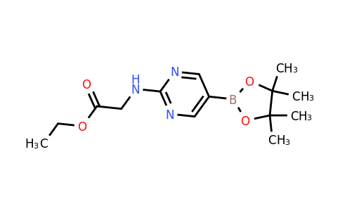 1202805-23-9 | Ethyl (5-(4,4,5,5-tetramethyl-1,3,2-dioxaborolan-2-yl)pyrimidin-2-yl)glycinate
