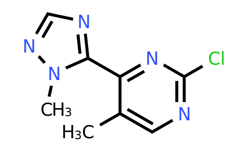 1203114-58-2 | 2-Chloro-5-methyl-4-(1-methyl-1H-1,2,4-triazol-5-yl)pyrimidine