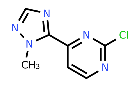 1203250-45-6 | 2-Chloro-4-(1-methyl-1H-1,2,4-triazol-5-yl)pyrimidine