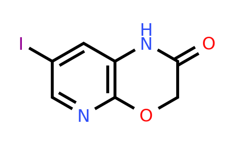 7-Iodo-1H-pyrido[2,3-b][1,4]oxazin-2(3H)-one