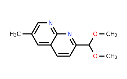 1203499-56-2 | 2-(Dimethoxymethyl)-6-methyl-1,8-naphthyridine