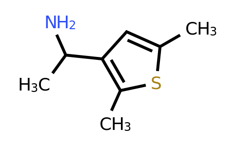 120350-37-0 | 1-(2,5-Dimethylthiophen-3-yl)ethan-1-amine