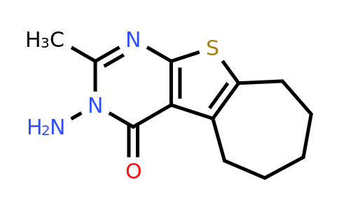 120354-22-5 | 3-Amino-2-methyl-6,7,8,9-tetrahydro-3H-cyclohepta[4,5]thieno[2,3-d]pyrimidin-4(5H)-one