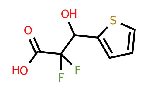 1204235-07-3 | 2,2-Difluoro-3-hydroxy-3-(thiophen-2-yl)propanoic acid