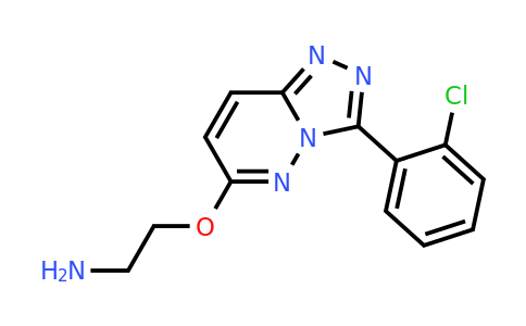 2-((3-(2-Chlorophenyl)-[1,2,4]triazolo[4,3-b]pyridazin-6-yl)oxy)ethan-1-amine
