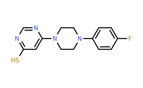1204297-63-1 | 6-(4-(4-Fluorophenyl)piperazin-1-yl)pyrimidine-4-thiol