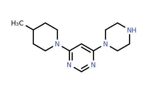 1204297-98-2 | 4-(4-Methylpiperidin-1-yl)-6-piperazin-1-ylpyrimidine