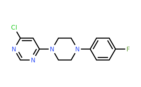1204298-18-9 | 4-Chloro-6-(4-(4-fluorophenyl)piperazin-1-yl)pyrimidine