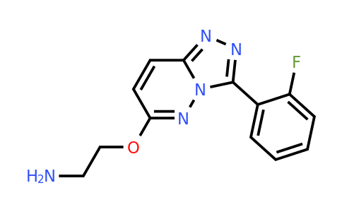1204298-33-8 | 2-((3-(2-Fluorophenyl)-[1,2,4]triazolo[4,3-b]pyridazin-6-yl)oxy)ethan-1-amine