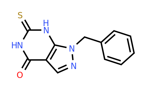 1-Benzyl-6-sulfanyl-1h,4h,5h-pyrazolo[3,4-d]pyrimidin-4-one
