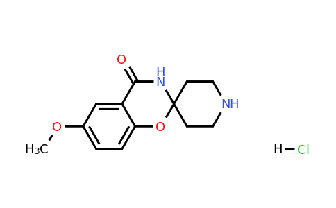 1204346-31-5 | 6-Methoxyspiro[benzo[e][1,3]oxazine-2,4'-piperidin]-4(3H)-one hydrochloride