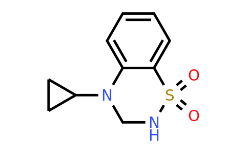 1204572-70-2 | 4-Cyclopropyl-3,4-dihydro-2H-benzo[e][1,2,4]thiadiazine 1,1-dioxide