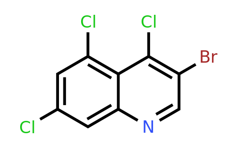 1204811-37-9 | 3-Bromo-4,5,7-trichloroquinoline