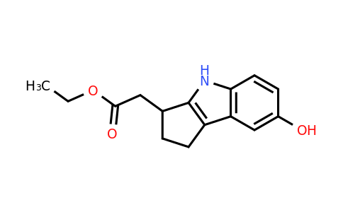 1206124-13-1 | Ethyl 2-{7-hydroxy-1H,2H,3H,4H-cyclopenta[b]indol-3-yl}acetate