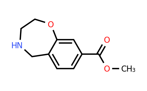 1206229-00-6 | Methyl 2,3,4,5-tetrahydrobenzo[f][1,4]oxazepine-8-carboxylate