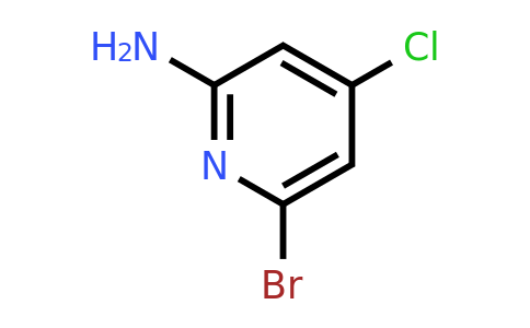 1206249-65-1 | 6-Bromo-4-chloropyridin-2-amine