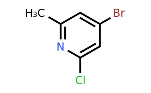 1206250-53-4 | 4-Bromo-2-chloro-6-methylpyridine