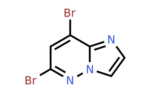 1206487-36-6 | 6,8-Dibromoimidazo[1,2-b]pyridazine