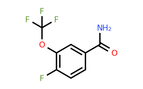 1206593-25-0 | 4-Fluoro-3-(trifluoromethoxy)benzamide