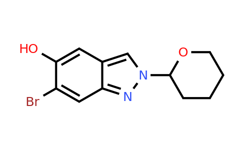 1206800-27-2 | 6-Bromo-2-(oxan-2-yl)-2H-indazol-5-ol