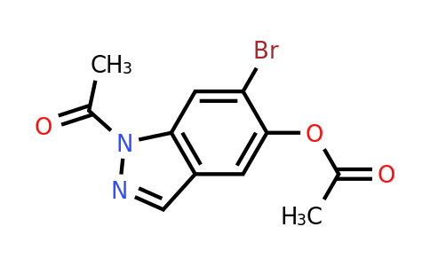1206800-77-2 | 1-Acetyl-6-bromo-1H-indazol-5-yl acetate
