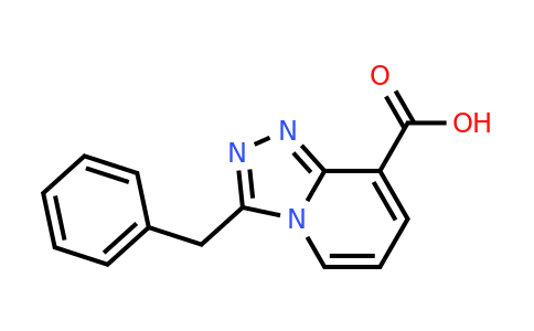 1206969-19-8 | 3-Benzyl-[1,2,4]triazolo[4,3-a]pyridine-8-carboxylic acid