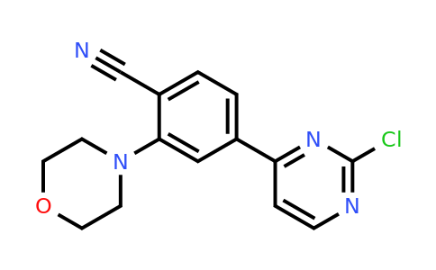 1206970-30-0 | 4-(2-Chloropyrimidin-4-yl)-2-morpholinobenzonitrile