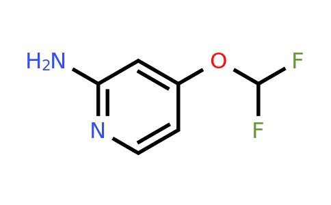 1206972-19-1 | 4-(Difluoromethoxy)pyridin-2-amine