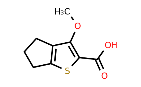 120715-47-1 | 3-methoxy-4H,5H,6H-cyclopenta[b]thiophene-2-carboxylic acid