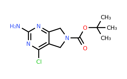 1207175-28-7 | Tert-butyl 2-amino-4-chloro-5,7-dihydro-6H-pyrrolo[3,4-d]pyrimidine-6-carboxylate