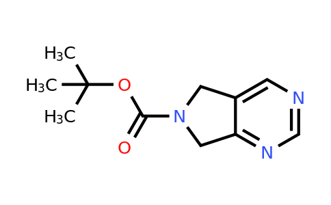 1207175-93-6 | tert-Butyl 5H,6H,7H-pyrrolo[3,4-d]pyrimidine-6-carboxylate