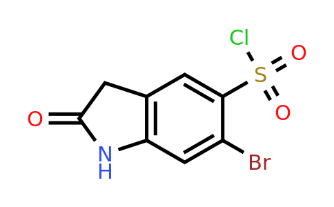 1207293-53-5 | 6-Bromo-2-oxoindoline-5-sulfonyl chloride